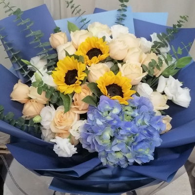 鲜花花篮