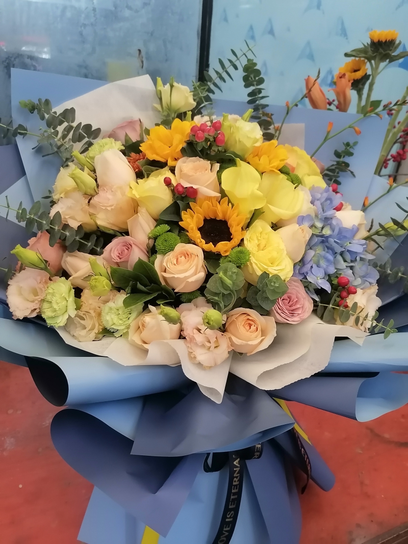 鲜花花篮